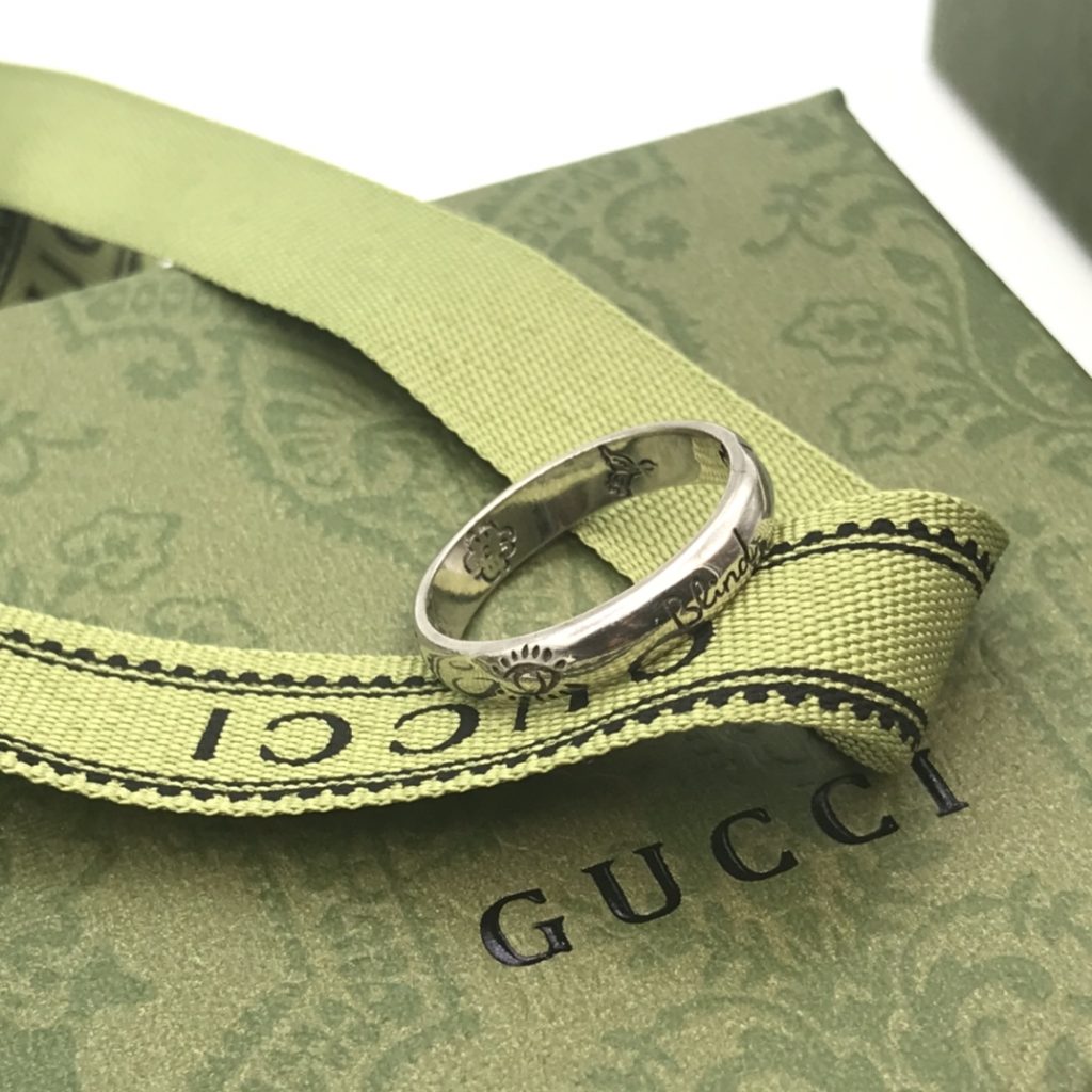 Gucci Natural Love Ring Silver For Women