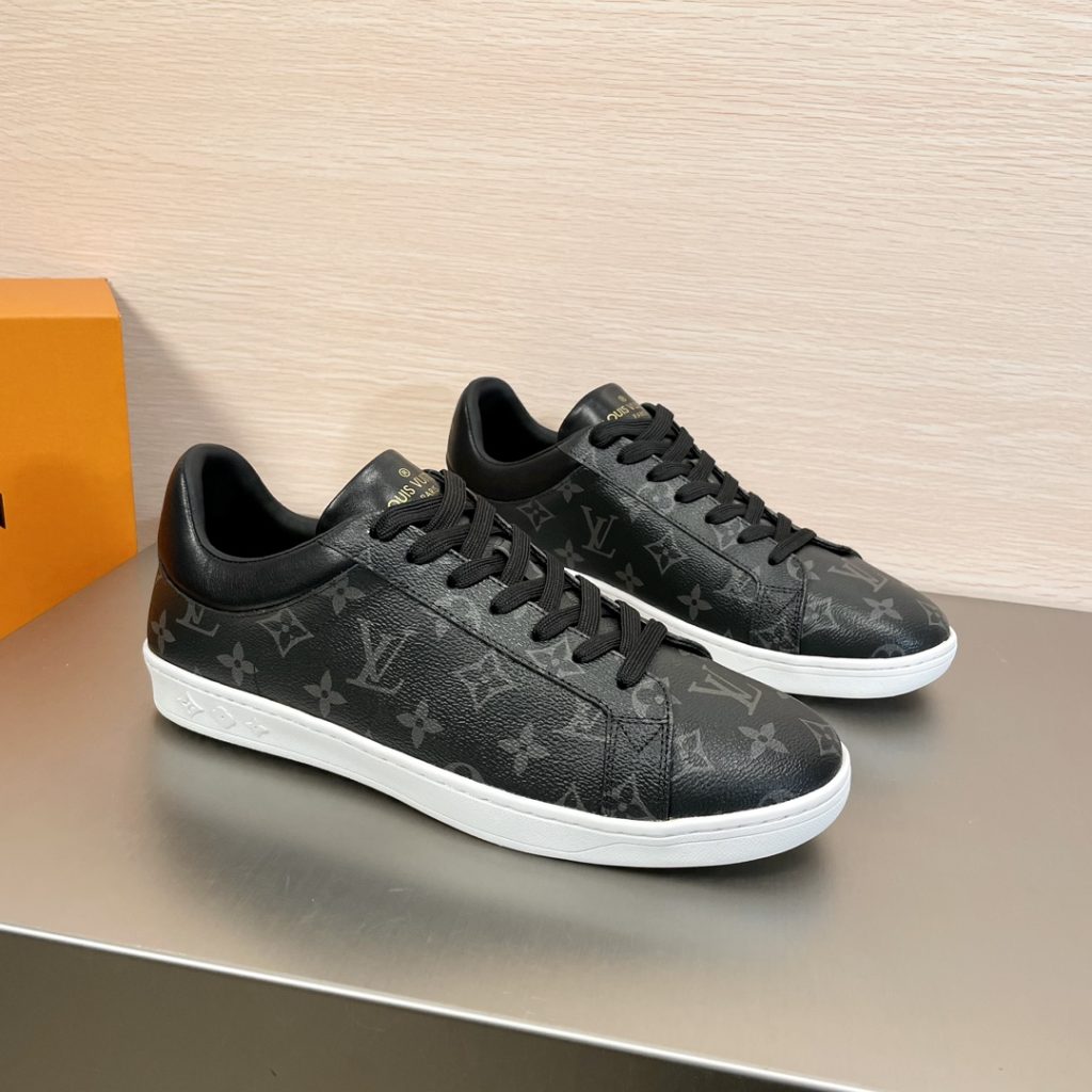 Louis Vuitton Luxembourg Sneaker Black For Women