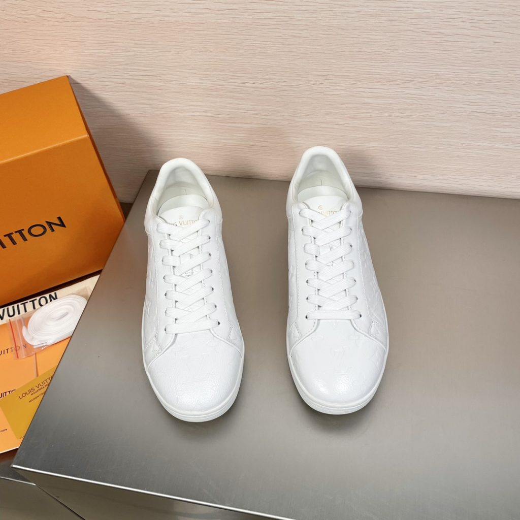 Louis Vuitton Luxembourg Sneaker White For Women