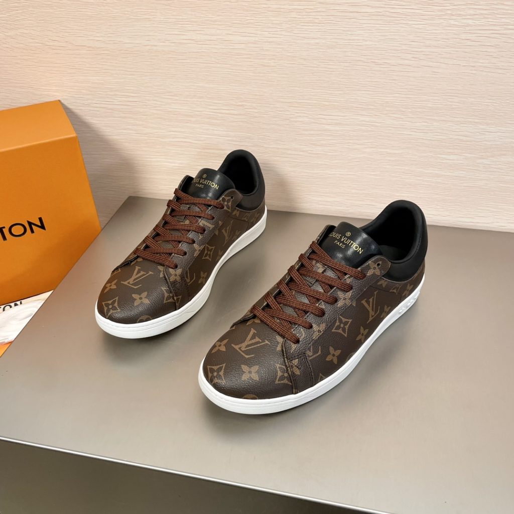 Louis Vuitton Luxembourg Sneaker Brown For Women