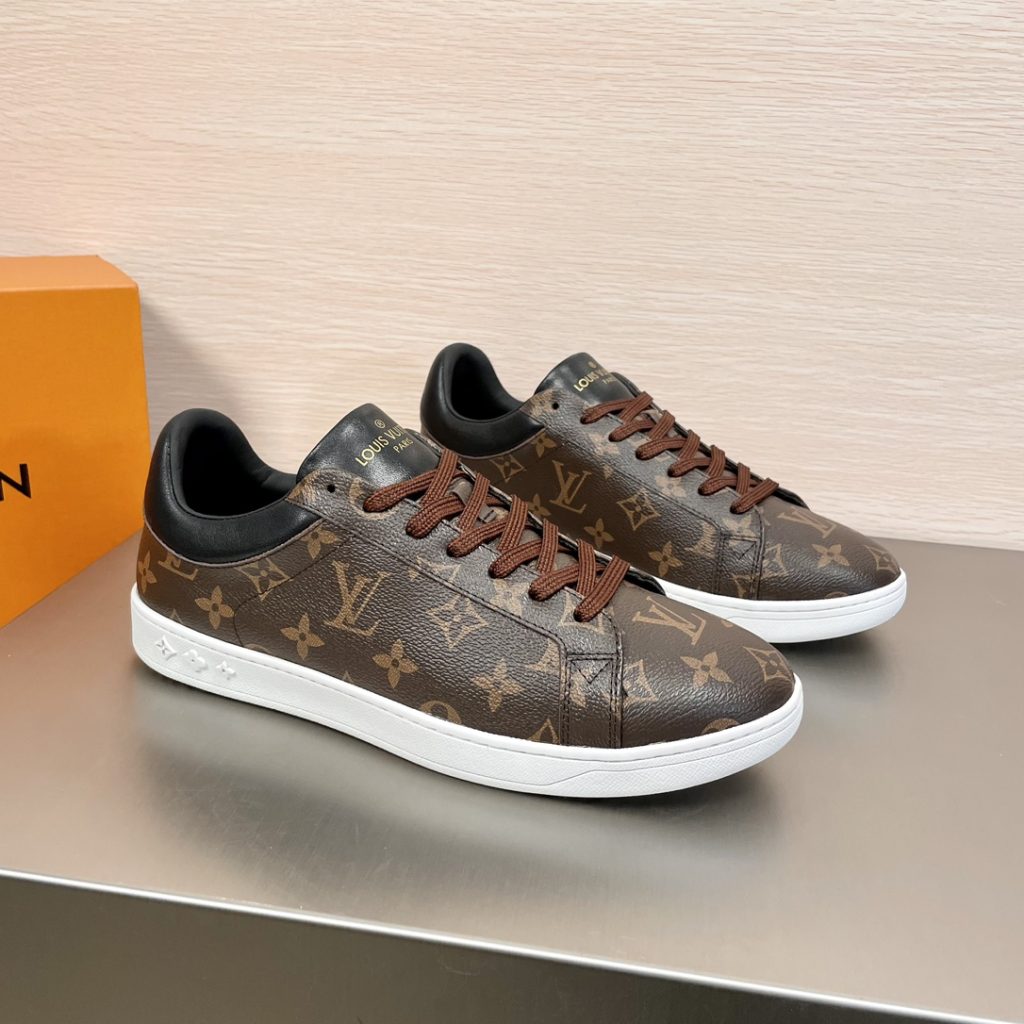 Louis Vuitton Luxembourg Sneaker Brown For Women