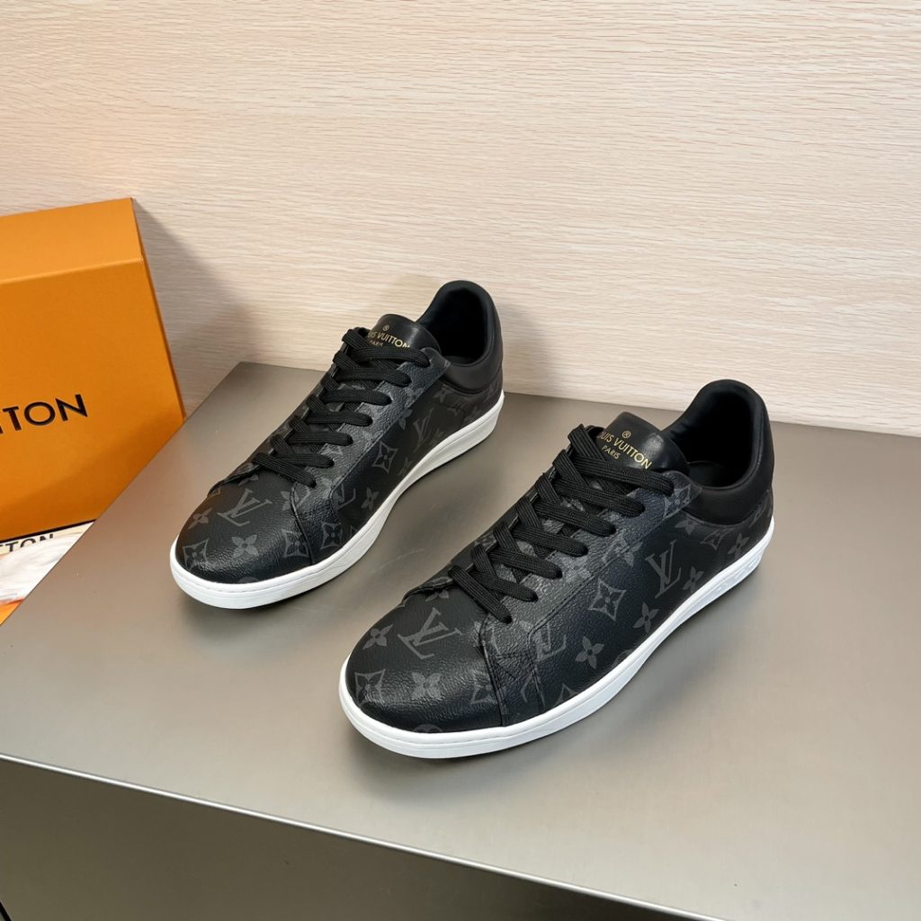 Louis Vuitton Luxembourg Sneaker Black For Women