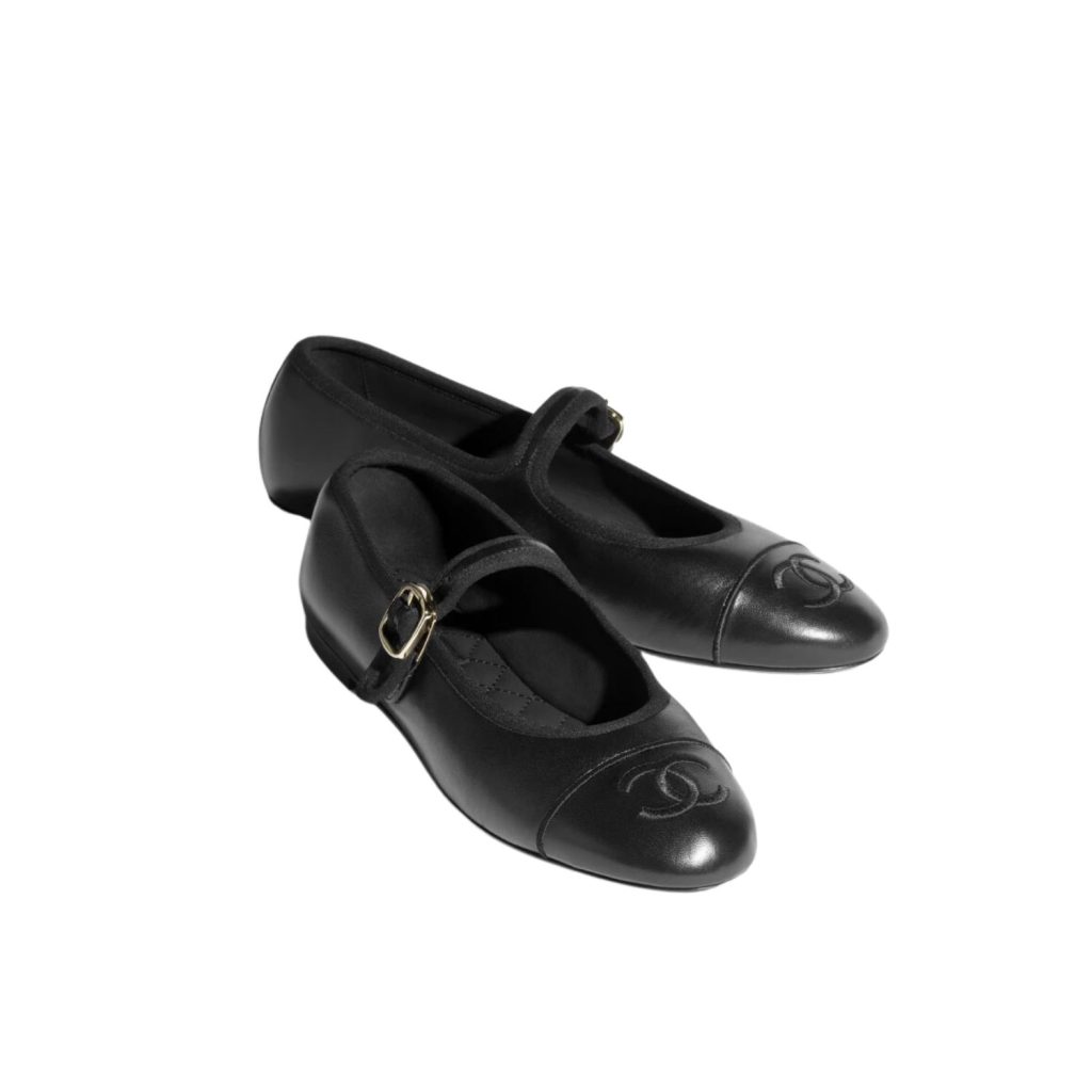 Chanel Mary Janes Black For Women G45503 X01000 94305