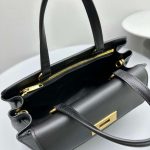 Balenciaga Money Small Tote Bag Black For Women 9.2in/23.5cm