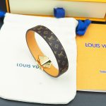 Louis Vuitton Nano Monogram Bracelet Brown For Women M8112E