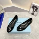 Prada Nappa Ballerinas Black For Women