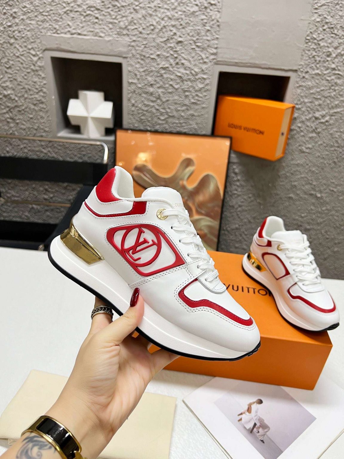 Louis Vuitton Neo Run Away Sneaker White For Women