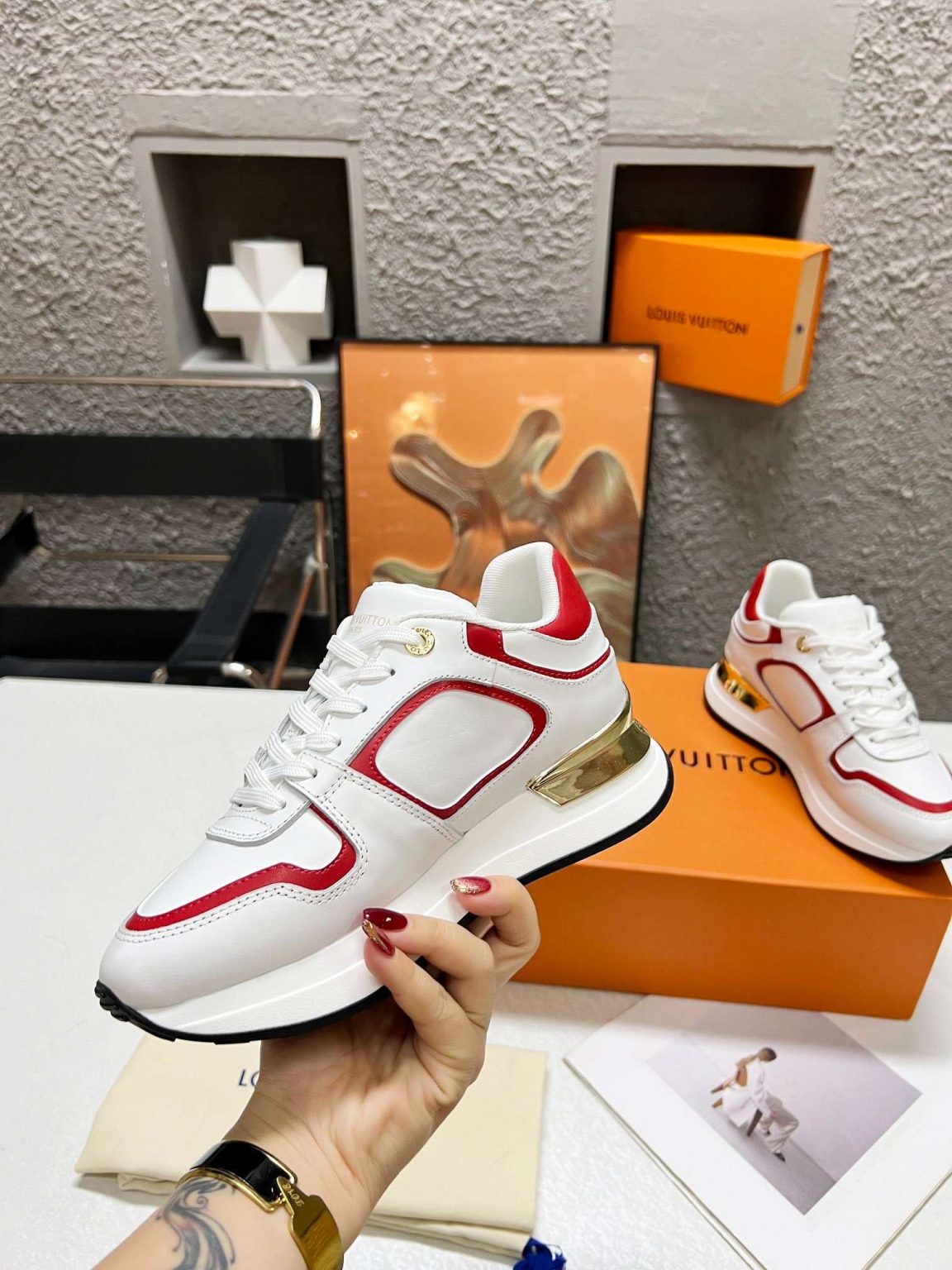 Louis Vuitton Neo Run Away Sneaker White For Women