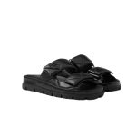 Prada Padded Nappa Sandals Black For Women 1XX701_038_F0002_F_020