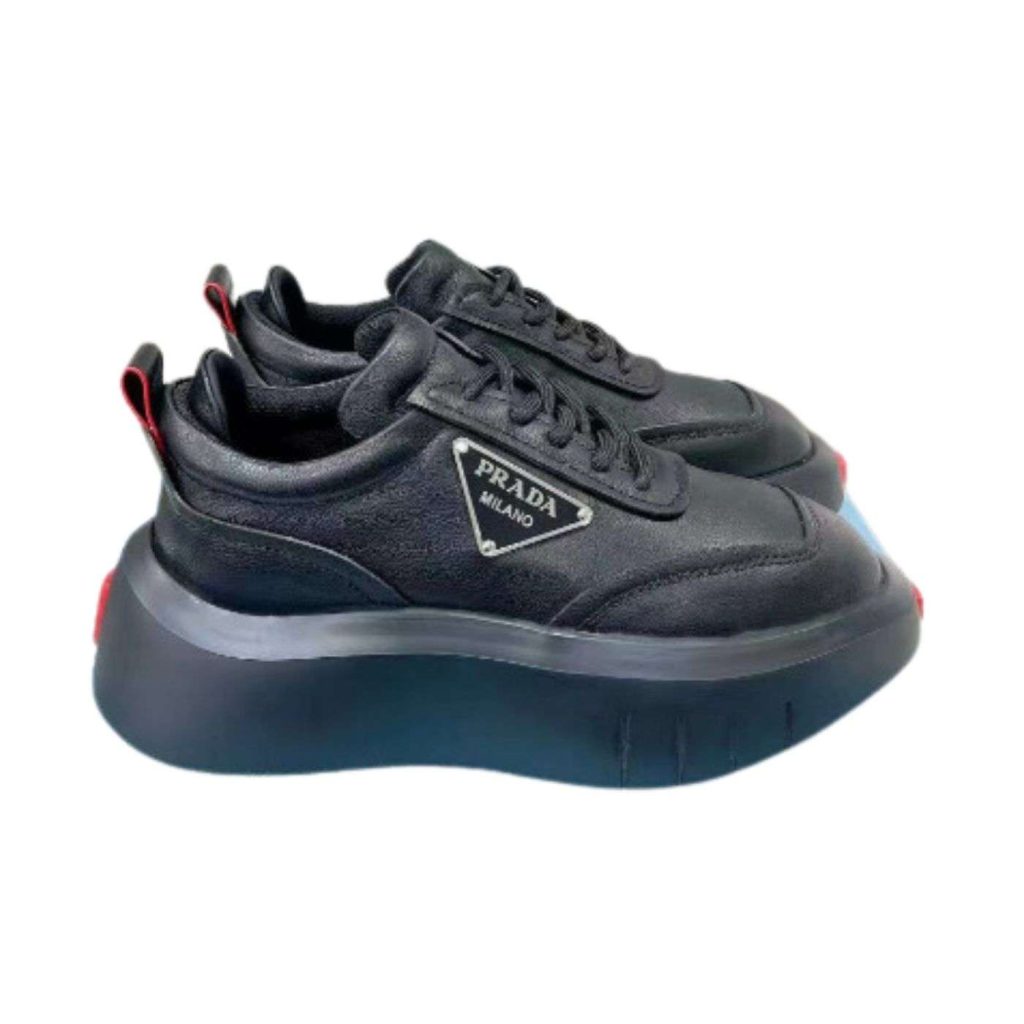 Prada Padded Sneakers Black For Women