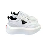 Prada Padded Sneakers White For Women