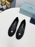 Prada Patent Ballerinas Black For Women