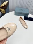 Prada Patent Ballerinas Pink For Women