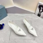 Prada Patent Pumps White For Women