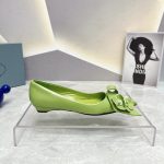 Prada Patent Pumps Green For Women