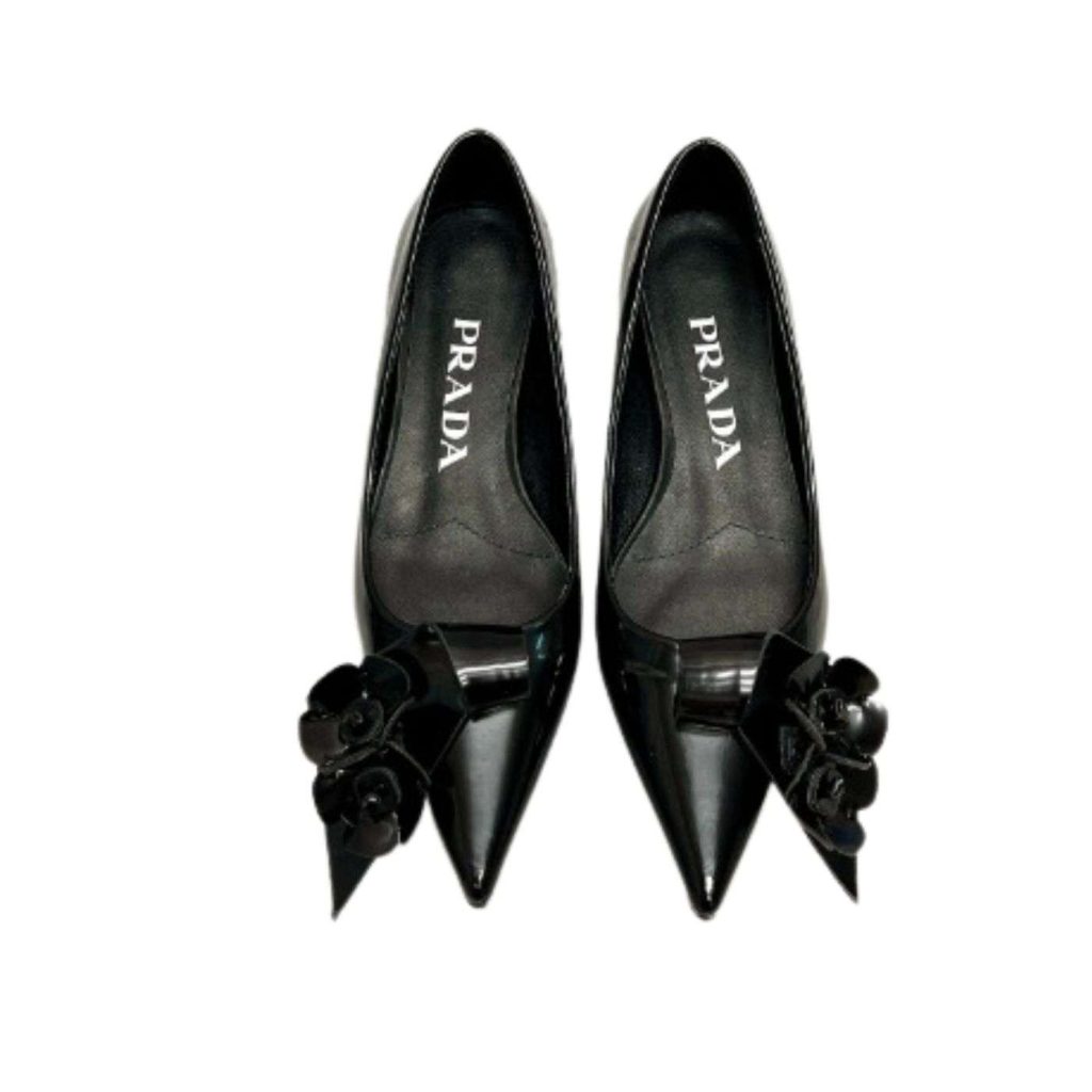 Prada Patent Pumps Black For Women