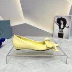 Prada Patent Pumps Yellow For Women