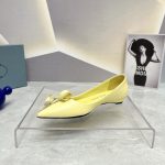 Prada Patent Pumps Yellow For Women