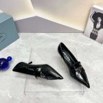 Prada Patent Pumps Black For Women