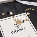 Chanel Pearl Bracelet Gold For Women