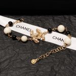 Chanel Pearl Bracelet Gold For Women