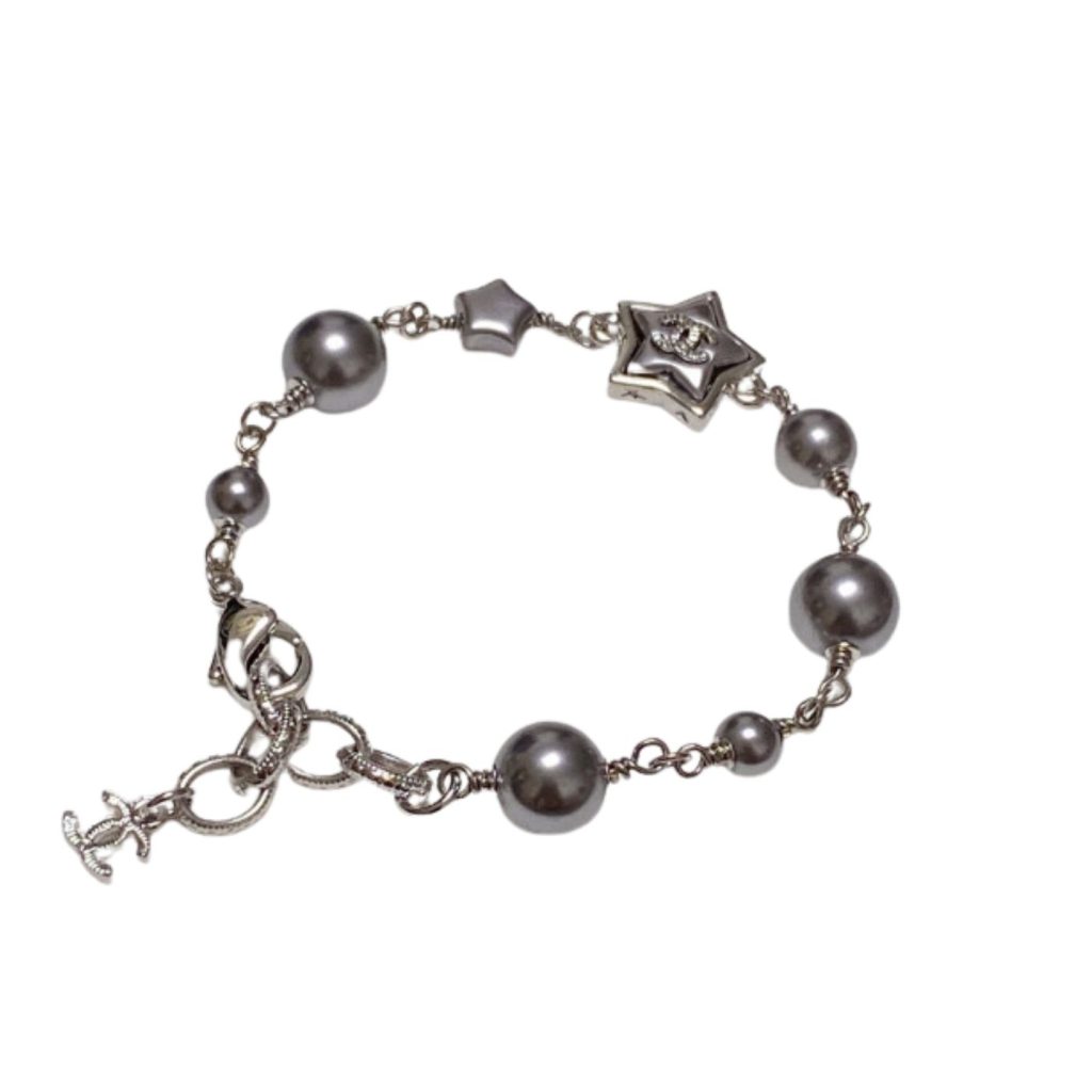 Chanel Pentagram Bracelet Silver For Women