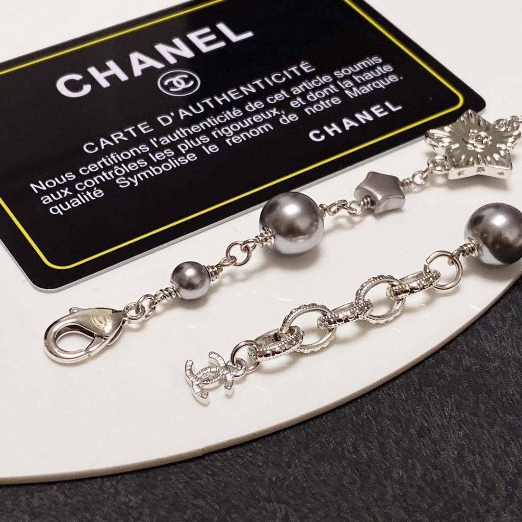 Chanel Pentagram Bracelet Silver For Women