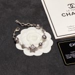 Chanel Pentagram Bracelet Silver For Women