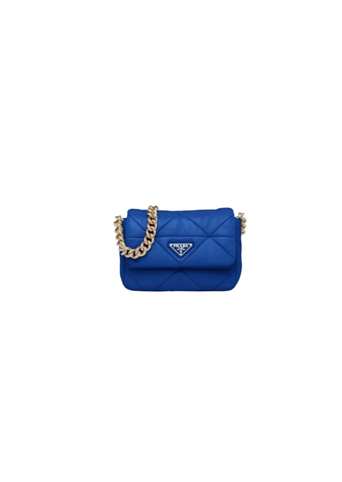 System Patchwork Bag Blue For Women 1BD292_2DMO_F0V41_V_L9O