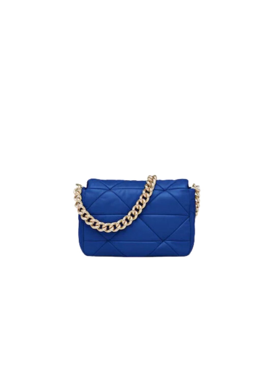 System Patchwork Bag Blue For Women 1BD292_2DMO_F0V41_V_L9O