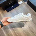 Prada Quilted Low Top Sneaker White For Women