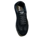 Quilted Low Top Sneaker Black For Women