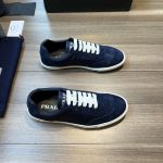 Quilted Low Top Sneaker Navy Blue For Women