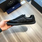 Quilted Low Top Sneaker Black For Women