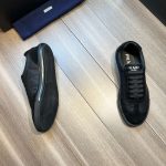 Quilted Low Top Sneaker Black For Women