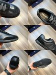 Prada Quilted Low Top Sneaker Black For Women