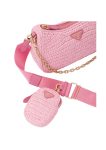 Re-Edition 2005 Raffia Bag Pink For Women 1BH204_2A2T_F0442_V_V9L