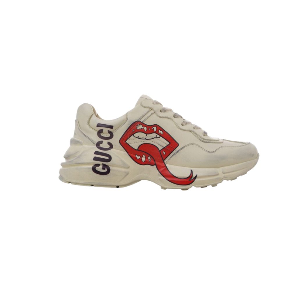 Gucci Rhyton Sneaker Cream For Men 552089 A9L00 9522