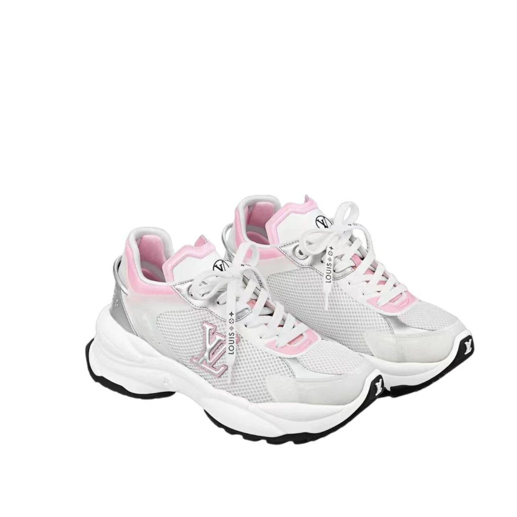 Louis Vuitton Run 55 Sneaker Pink For Women 1ABVI8