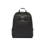 Prada Saffiano Backpack Black For Men 30cm / 11.8in 2VZ102_2FAD_F0002_V_OOO