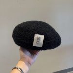 Saint Laurent Berets Hat Winter Black For Women