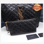 [True-to-ORIGINAL] Saint Laurent Icare Maxi Shopping Bag Black For Women 16.9in/43cm 698651AAANG1000