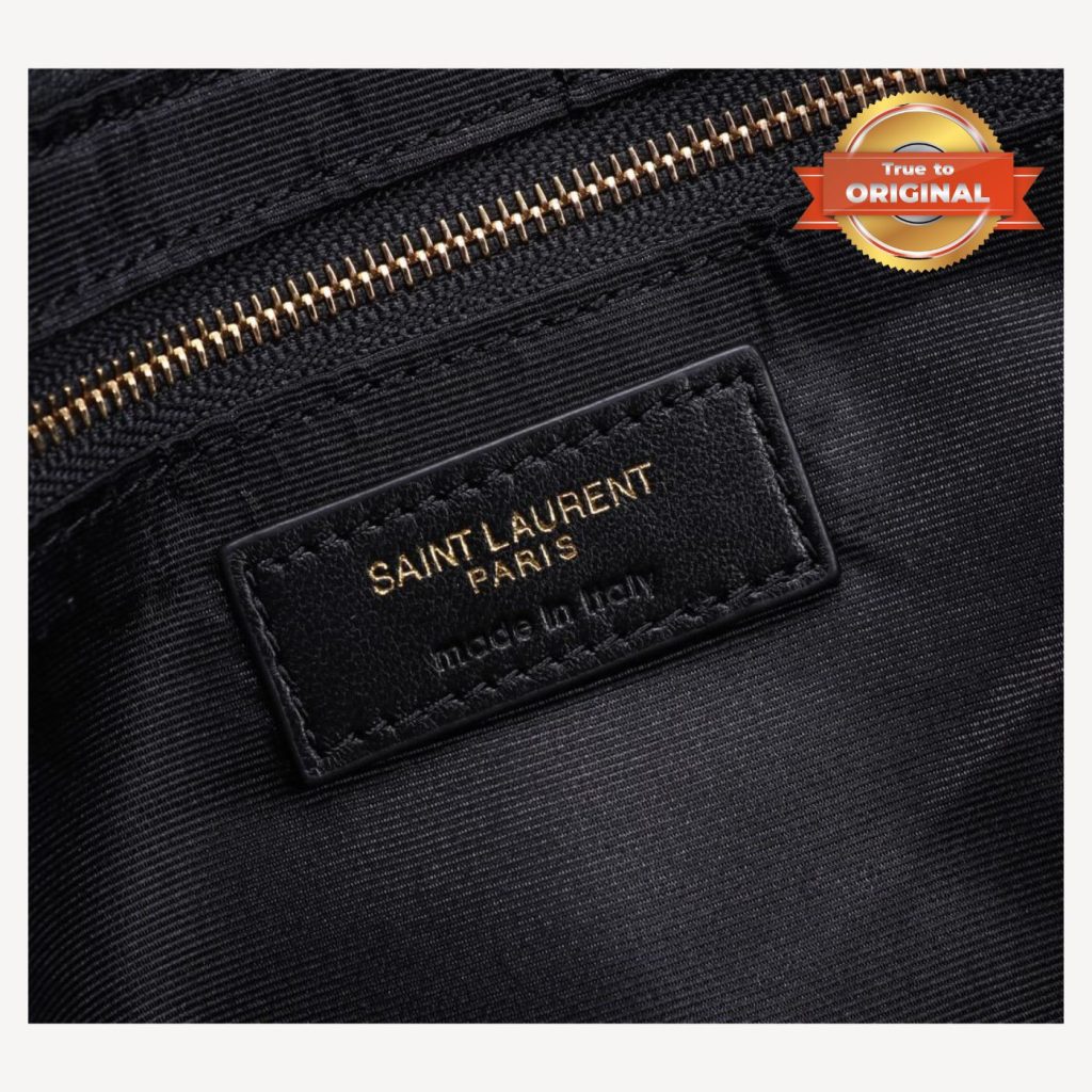 [True-to-ORIGINAL] Saint Laurent Icare Maxi Shopping Bag Black For Women 16.9in/43cm 698651AAANG1000