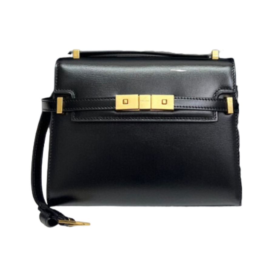 Saint Laurent Manhattan Mini Crossbody Bag Black For Women 19cm / 7.5in 7277660SX0W1000