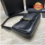 [True-to-ORIGINAL] Saint Laurent YSL Small ‘Le 5 À 7 Hobo Bag Black For Women 9in/23cm 6572282R20W1000