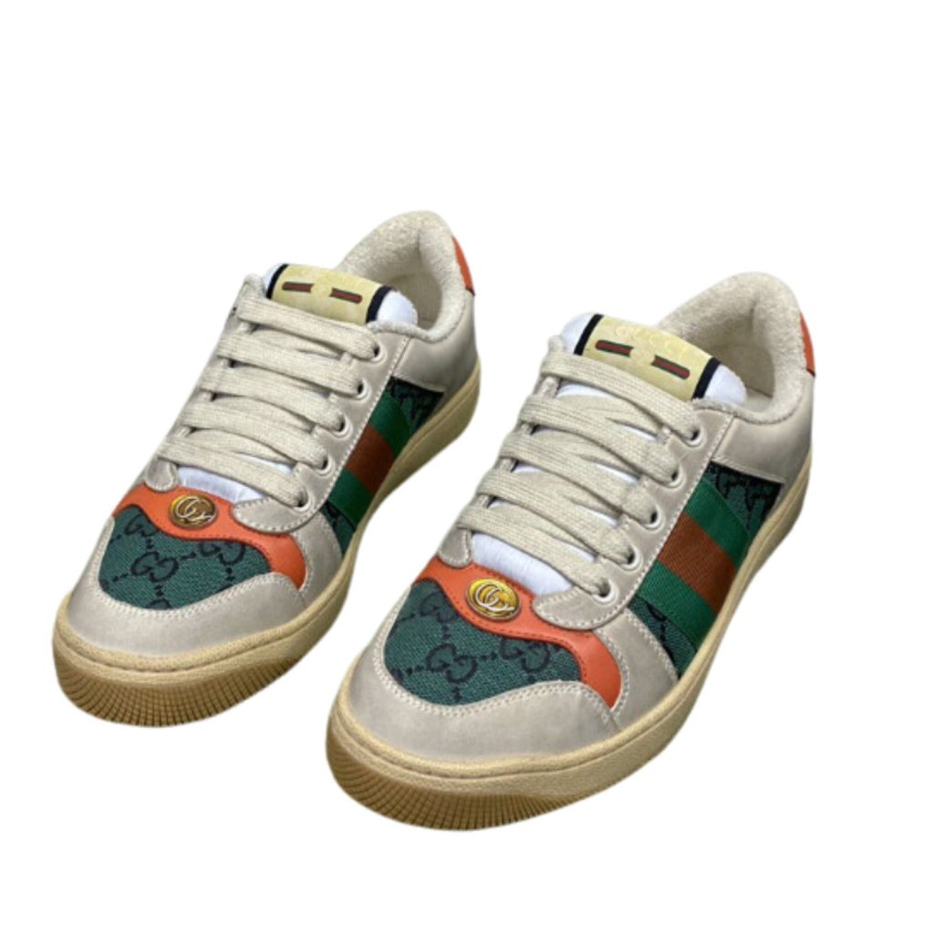 Gucci Screener GG Sneaker Beige For Men