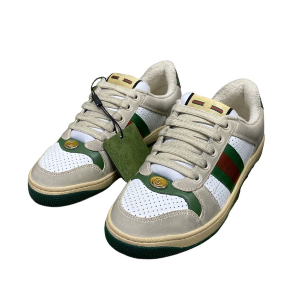 Gucci Screener GG Sneaker Light Grey For Men