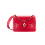 Bvlgari Serpenti Forever Crossbody Red Bag For Women 290766- 9.8 Inches/ 25 Cm