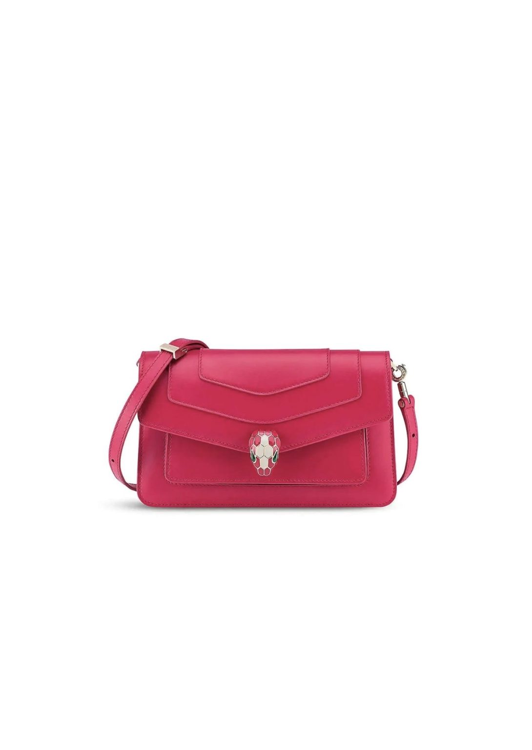 Serpenti Forever East-West Shoulder Bag Pink For Women 292529