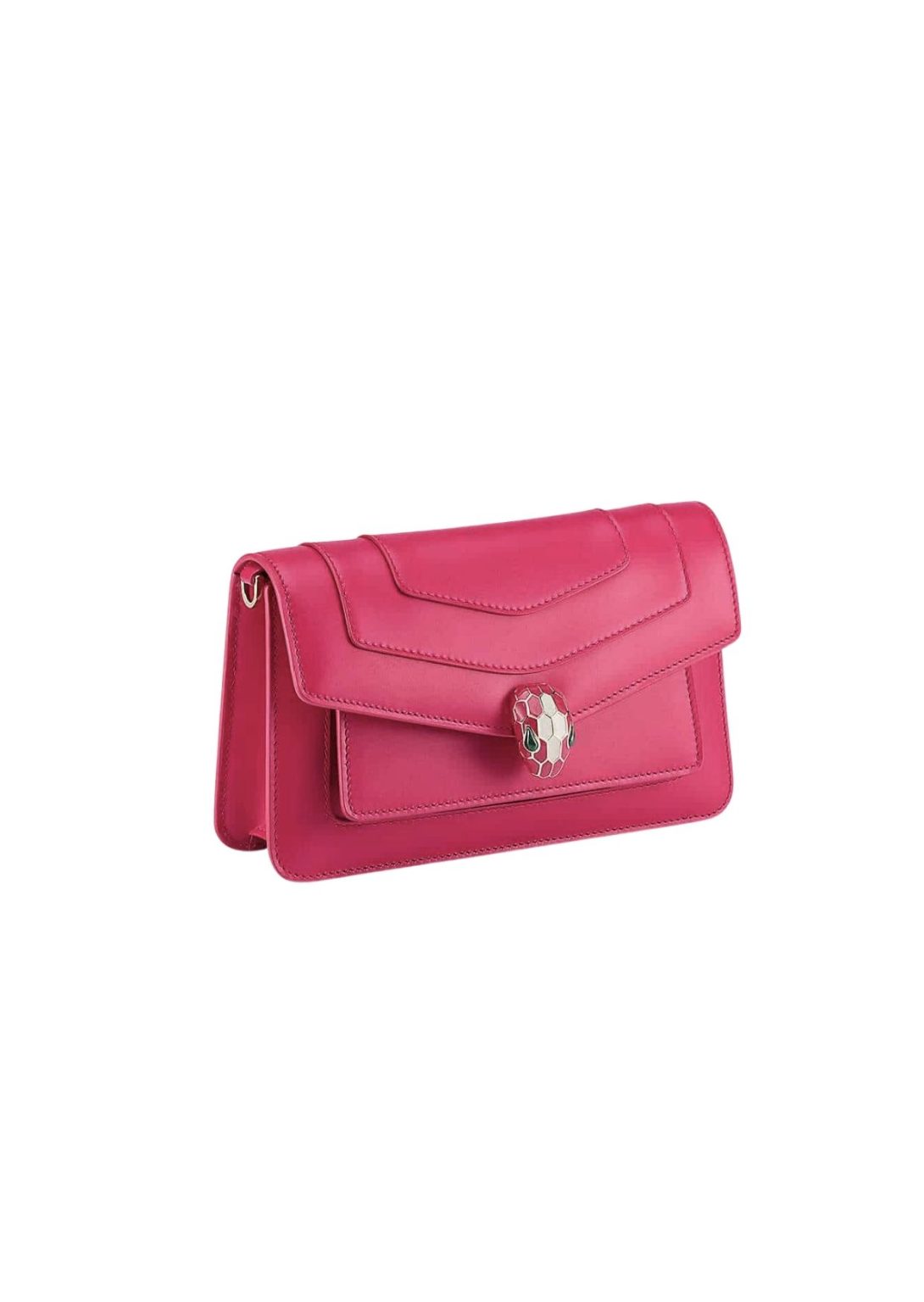 Serpenti Forever East-West Shoulder Bag Pink For Women 292529